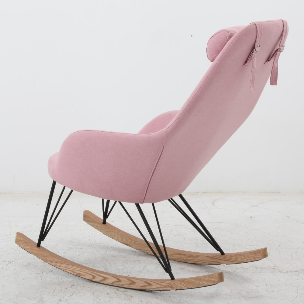 Rocking Chair Musk Pink Lounge Living