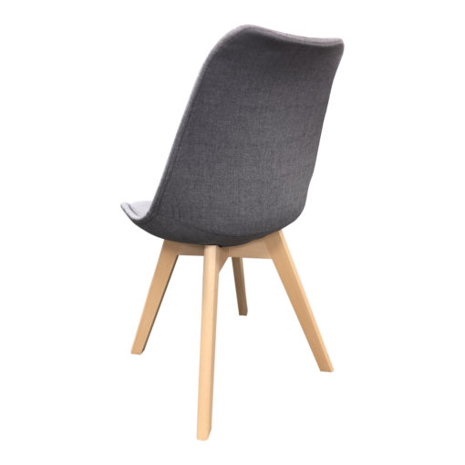 FLINT GREY DINING CHAIR - Image 5