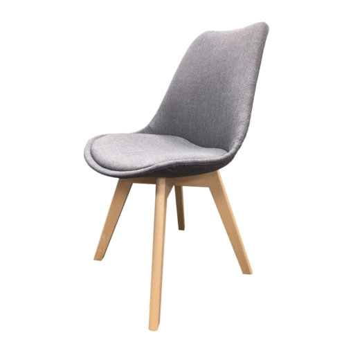 FLINT GREY DINING CHAIR - Image 4