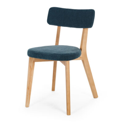 The Prego Chair is amazingly comfortable yet also maintains a light and fresh look to your dining setting thanks to its strategically placed padded back (hits just the right spot for optimum support). Gorgeous solid Ash legs that gently taper and high-density seat and back padding complete your Prego. We particularly like it with Scandinavian settings.