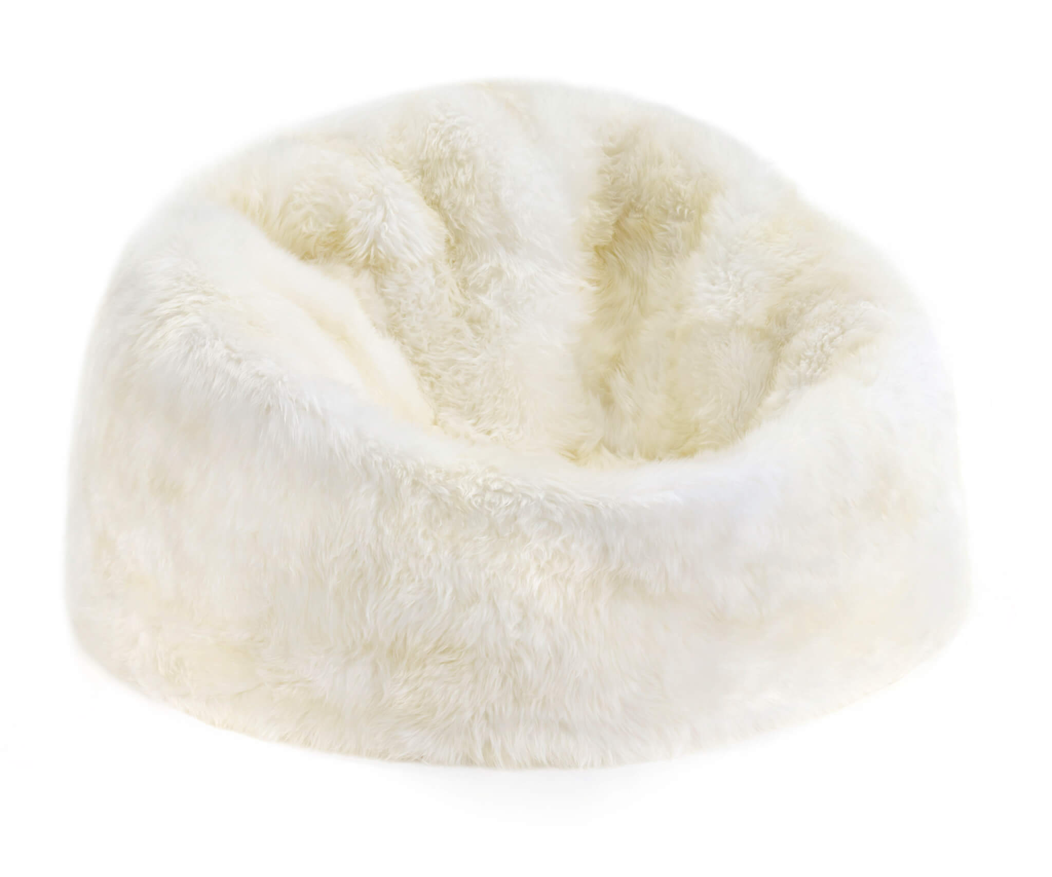 SHEEPSKIN BEAN BAG LARGE IVORY Lounge & Living