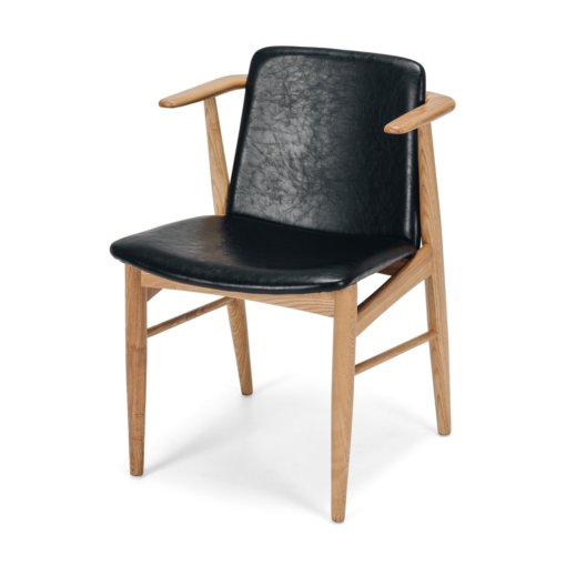 FLORES ARMCHAIR VINTAGE BLACK