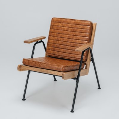 RUNE VINTAGE TAN ARMCHAIR