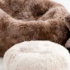 NZ SHEEPSKING BEANBAG
