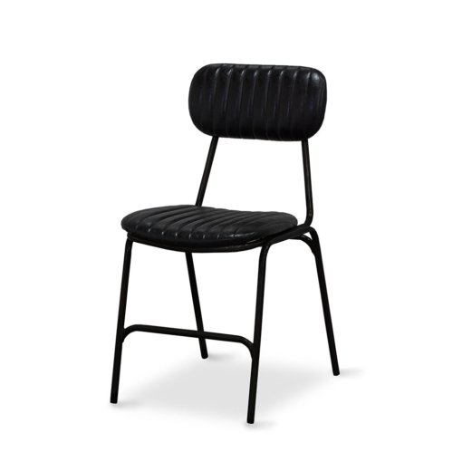 DATSUN VINTAGE BALCK DINING CHAIR