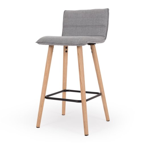 LIVA LIGHT GREY BAR STOOL