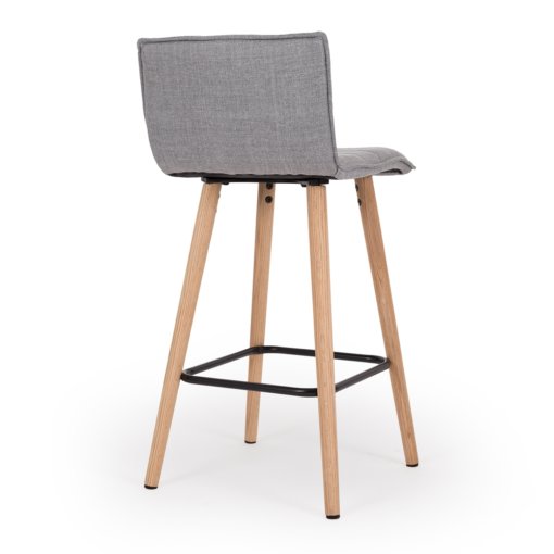 LIVA LIGHT GREY BARSTOOL - Image 3