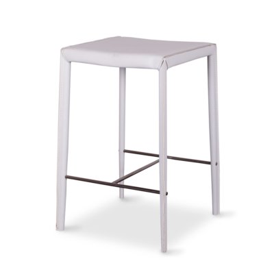 MAVAS WHITE BAR STOOL