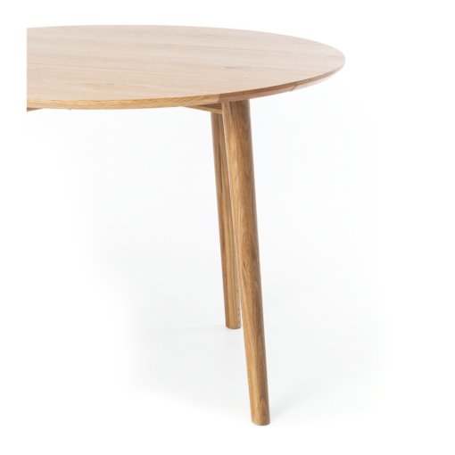 NORDIK ROUND DROP-LEAF DINING TABLE - Image 8