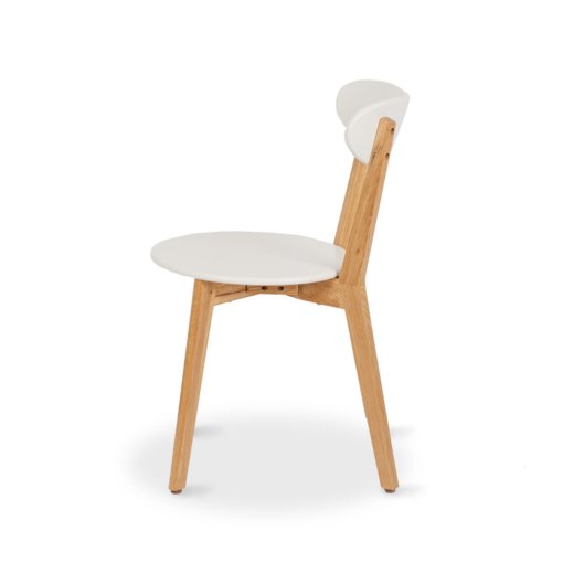 RADIUS WHITE DINING CHAIR - Image 7