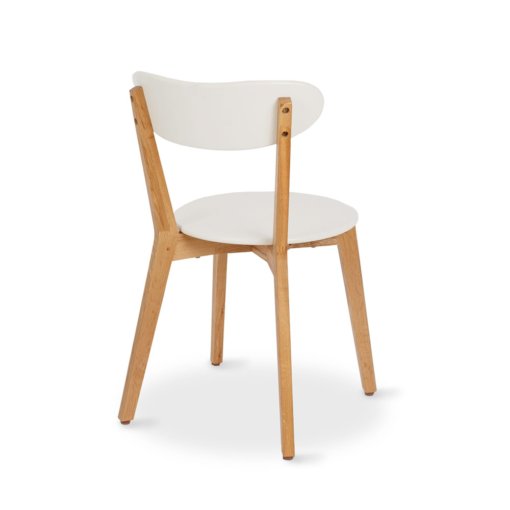 RADIUS WHITE DINING CHAIR - Image 5