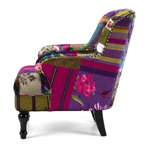 LOVE SEAT PATCHWORK ARMCHAIR - Image 4