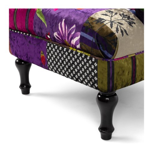 LOVE SEAT PATCHWORK ARMCHAIR - Image 7