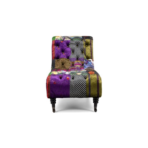 LOVE SEAT PATCHWORK CHAISE - Image 4