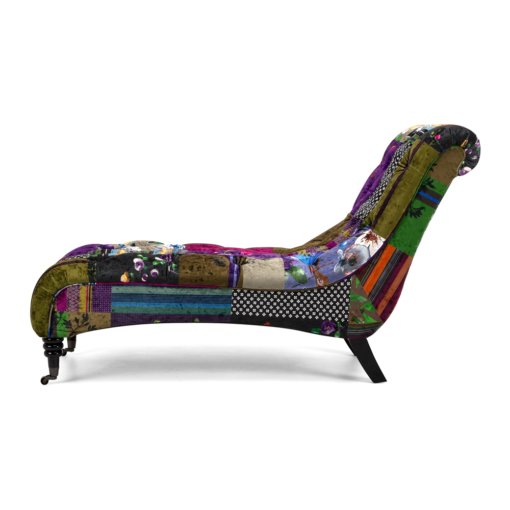 LOVE SEAT PATCHWORK CHAISE - Image 5