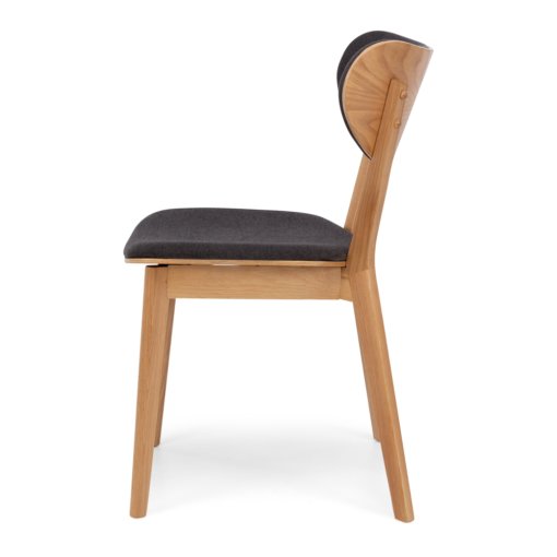 ZURICH DINING CHAIR DARK GREY - Image 3