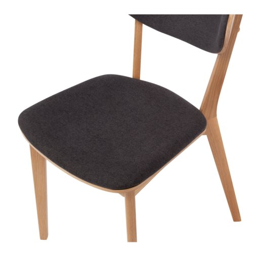 ZURICH DINING CHAIR DARK GREY - Image 5