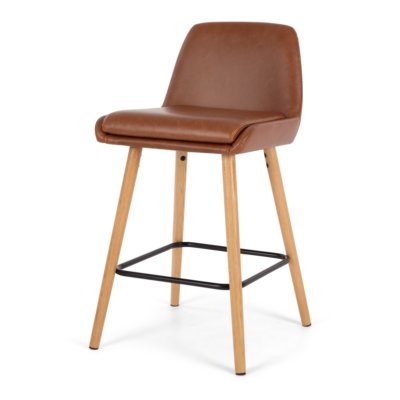 SACHI BAR STOOL COGNAC
