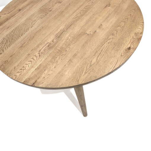 VAASA ROUND DINING TABLE - NATURAL 120 CM - Image 2