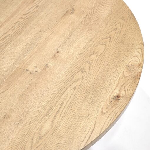 VAASA ROUND DINING TABLE - NATURAL 150 CM - Image 2