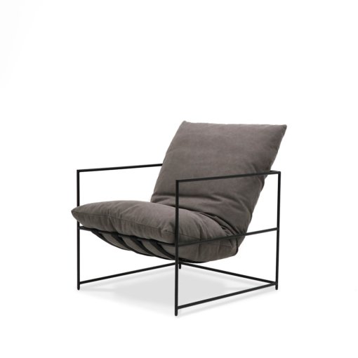 LAURO CLUB CHAIR CHARCOAL - Image 2