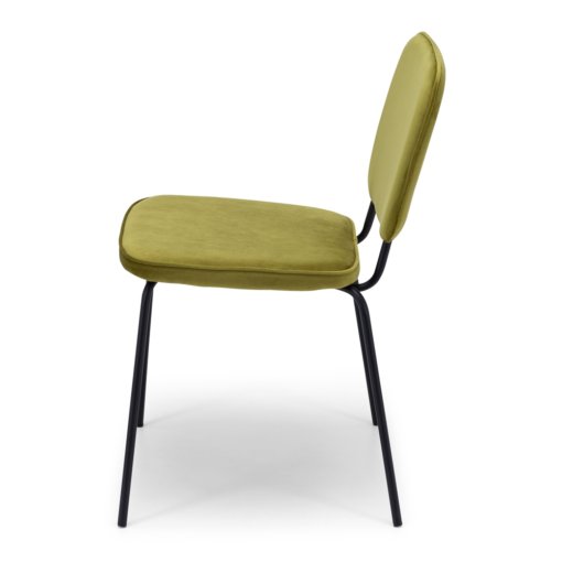 CLYDE MEADOW VELVET DINING CHAIR - Image 2