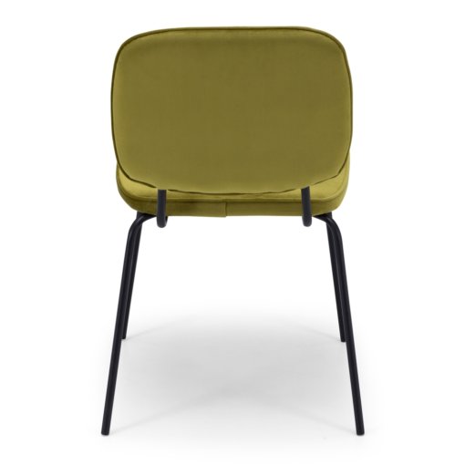 CLYDE MEADOW VELVET DINING CHAIR - Image 3