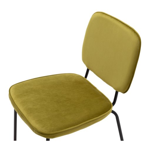 CLYDE MEADOW VELVET DINING CHAIR - Image 5