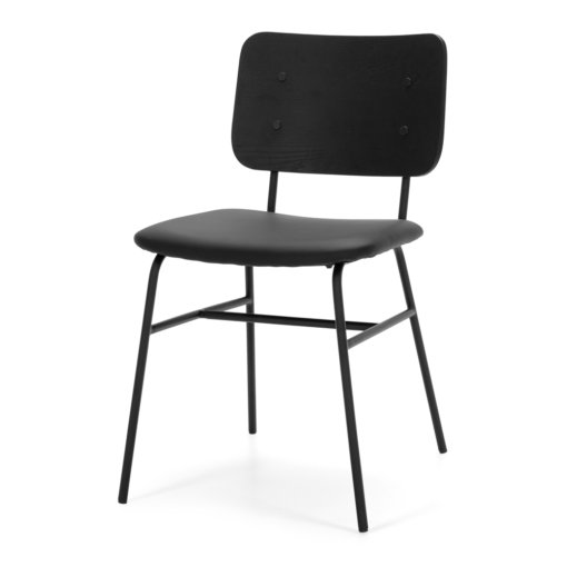 DOUGLAS RETRO BLACK DINING CHAIR