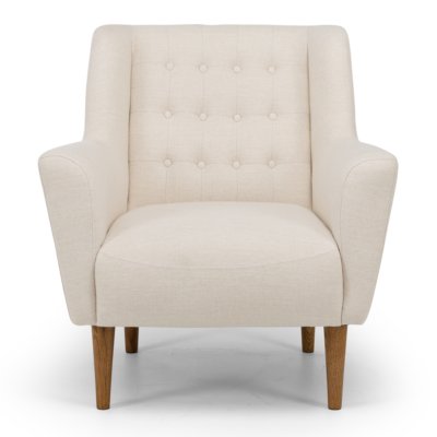 KUBRICK CREAM ARMCHAIR
