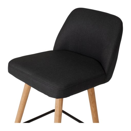 MELLE BLACK BARSTOOL - Image 6