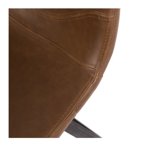 RUSTIC COGNAC BARSTOOL - Image 4