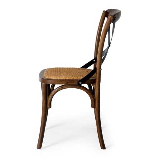 VILLA CROSS BACK DEEP OAK CHAIR - Image 6