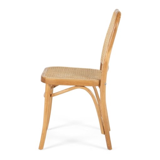 MATAI OAK CHAIR RATTAN SEAT - Image 2