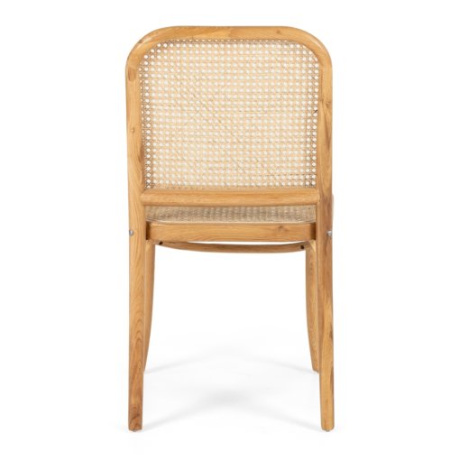 MATAI OAK CHAIR RATTAN SEAT - Image 3