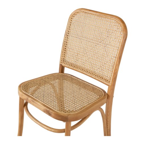 MATAI OAK CHAIR RATTAN SEAT - Image 5