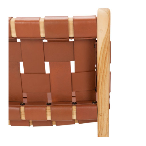 INDO HIGHBACK BARSTOOL TAN - Image 8