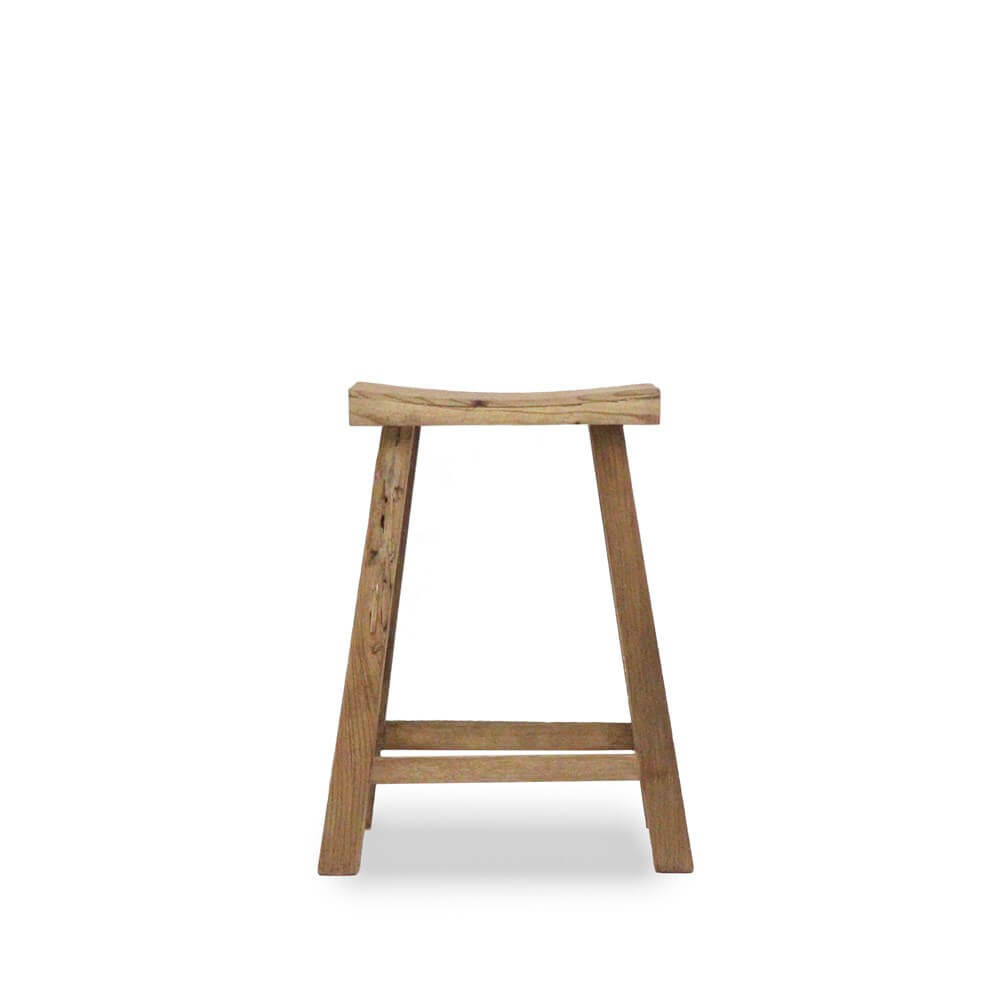 PARQ BARSTOOL WITH CURVE NATURAL - Lounge & Living