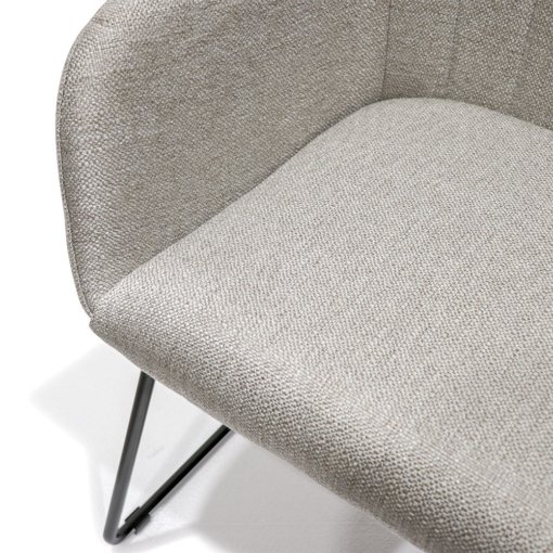 FOLIO LIGHT GREY DINING CHAIR - Image 3