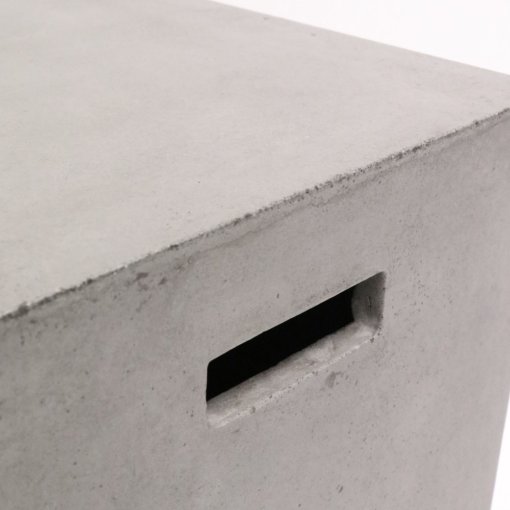 RECTANGLE CONCRETE STOOL / SIDE TABLE - Image 2