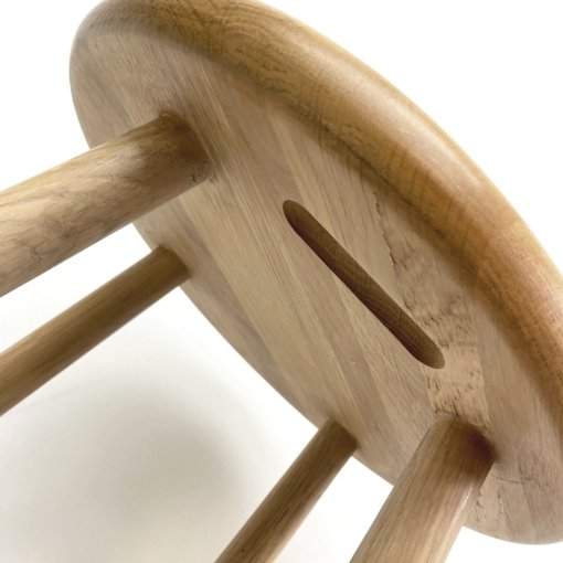 VAASA OAK BARSTOOL - 65CM, NATURAL - Image 3