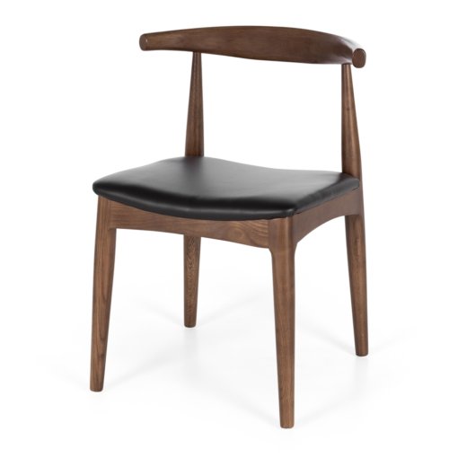 ELBOW DEEP OAK DINING CHAIR - Image 2