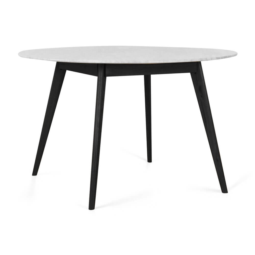 RADIUS ROUND DINING TABLE BLACK - Lounge & Living