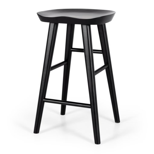 FUJI BLACK OAK BAR STOOL