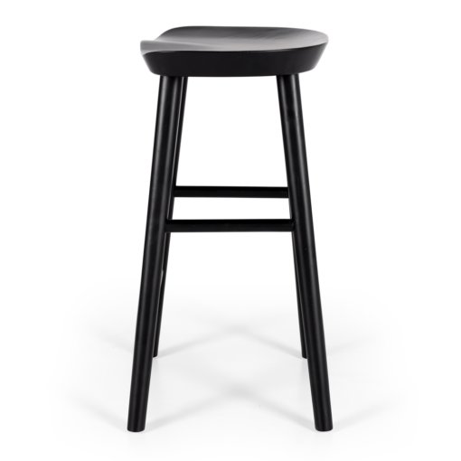 FUJI BLACK OAK BAR STOOL - Image 3