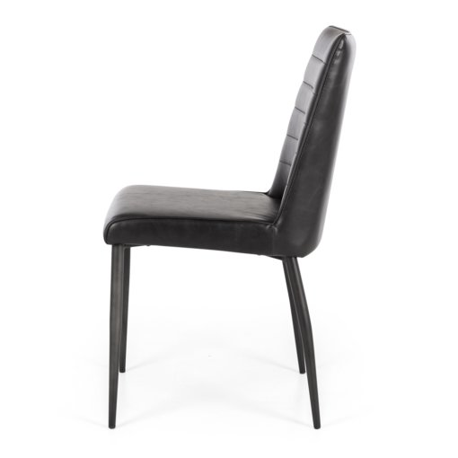 HANSEL BLACK DINING CHAIR - Image 2