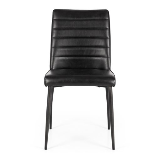 HANSEL BLACK DINING CHAIR - Image 4