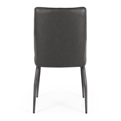 HANSEL GREY DINING CHAIR - Image 3