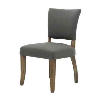 Crane linen dining chair