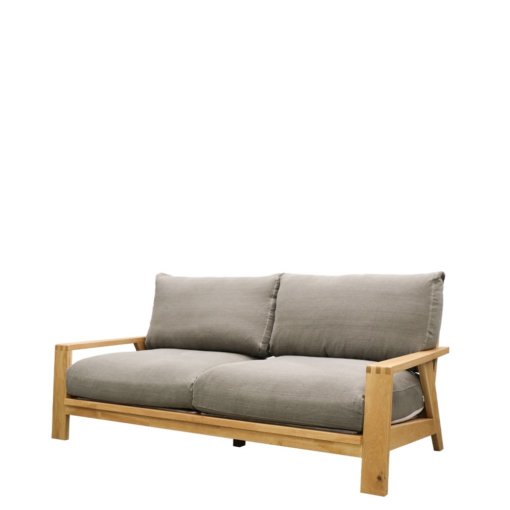 CASSEL 3 SEATER SOFA - GREY - Image 2